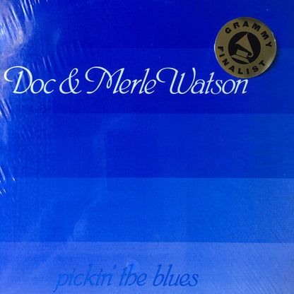 Doc & Merle Watson : Pickin' The Blues (LP, Album, Wak)