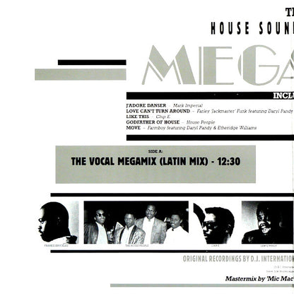 Various : The House Sound Of Chicago Megamix (The Dance-House-Power-Remix) (12", Mixed)