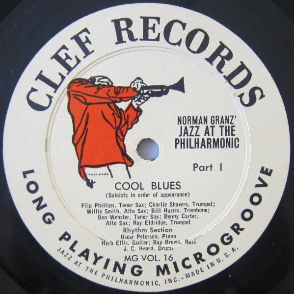 Jazz At The Philharmonic : Norman Granz' Jazz At The Philharmonic Vol. 16 (3xLP, Mono + 10", Mono + Box, Album)