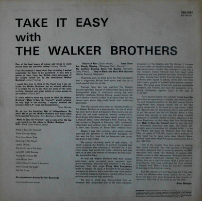 The Walker Brothers : Take It Easy With The Walker Brothers (LP, Album)