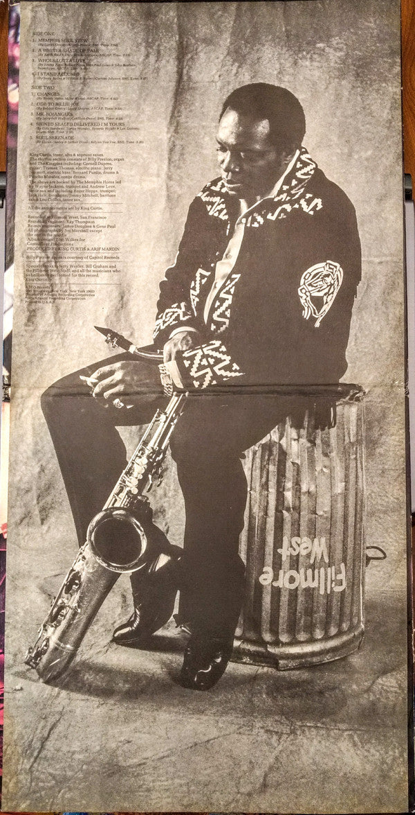 King Curtis : Live At Fillmore West (LP, Album, PR )