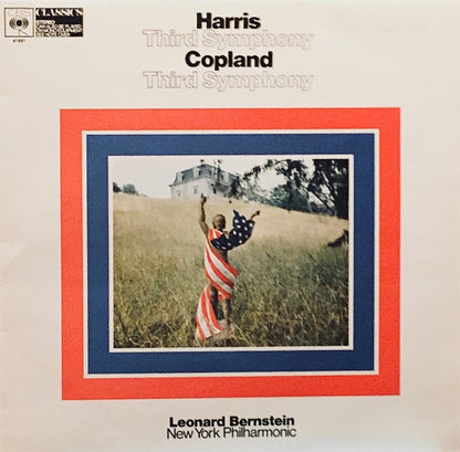 Roy Harris / Aaron Copland - Leonard Bernstein, New York Philharmonic : Third Symphony (In One Movement) / Third Symphony (LP)