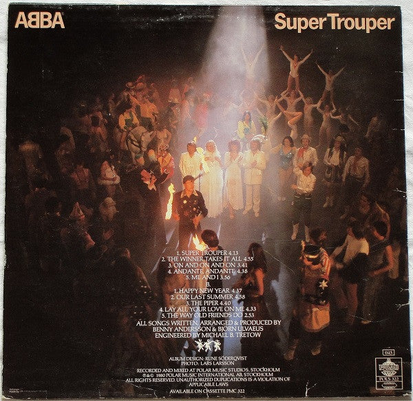 ABBA : Super Trouper (LP, Album)