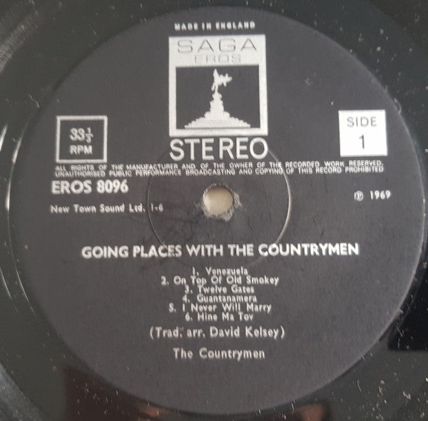 The Countrymen : Going Places With The Countrymen (LP, Album)