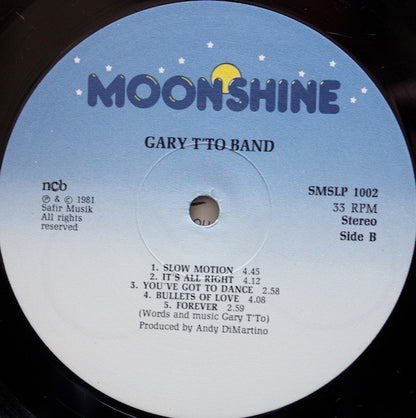 Gary T'To Band : In The Heat Of The Night (LP, Album)