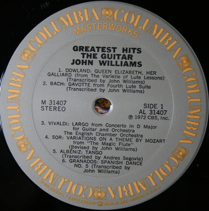 John Williams (7) : Greatest Hits/The Guitar (LP, Comp)