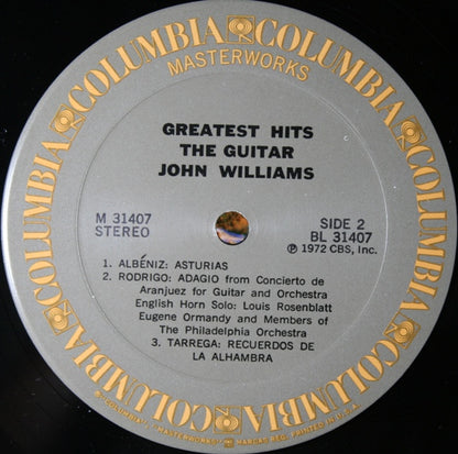 John Williams (7) : Greatest Hits/The Guitar (LP, Comp)