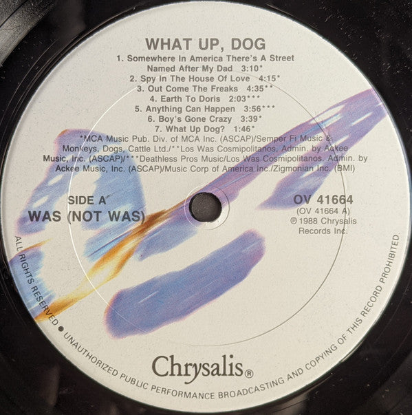 Was (Not Was) : What Up, Dog? (LP, Album)