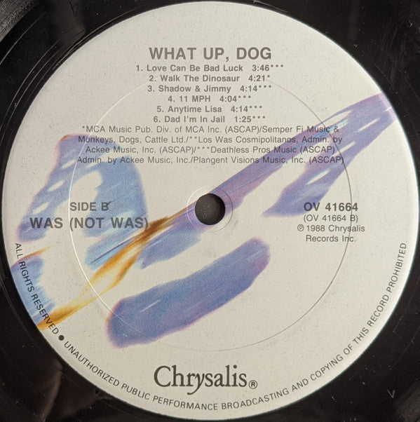 Was (Not Was) : What Up, Dog? (LP, Album)