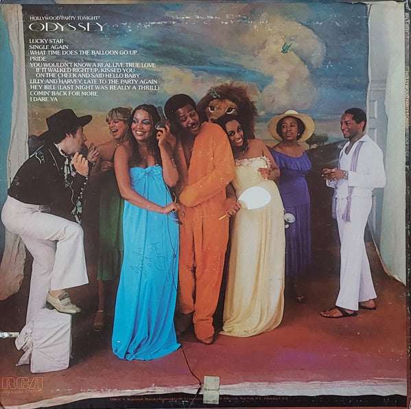 Odyssey (2) : Hollywood Party Tonight (LP, Album, Ind)