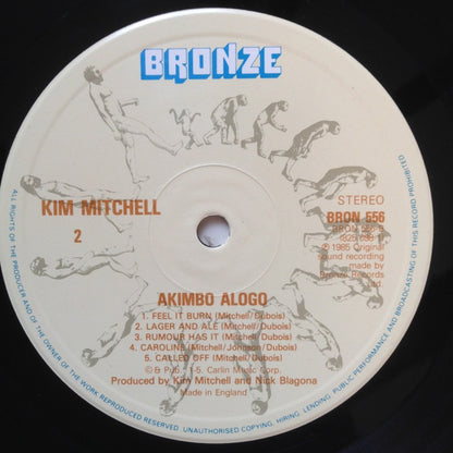 Kim Mitchell : Akimbo Alogo (LP, Album)