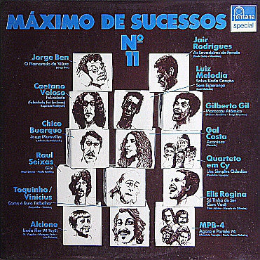 Various : Máximo De Sucessos № 11 (LP, Comp)