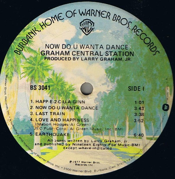 Graham Central Station : Now Do U Wanta Dance (LP, Album, Gol)