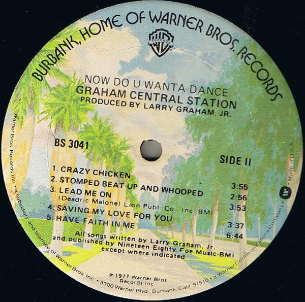 Graham Central Station : Now Do U Wanta Dance (LP, Album, Gol)