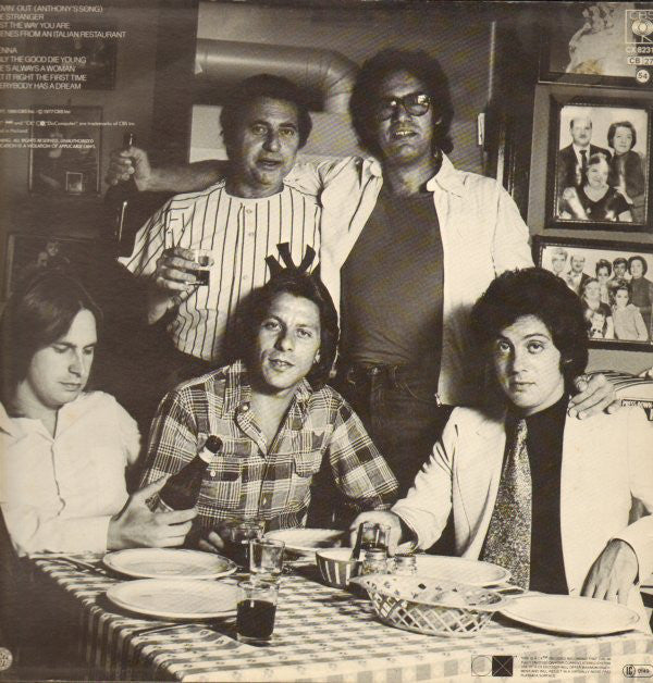 Billy Joel : The Stranger (LP, Album, RE, CX )