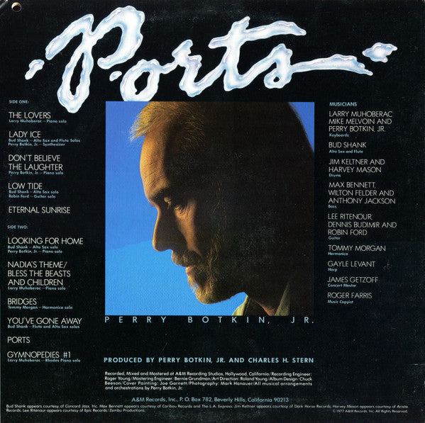 Perry Botkin Jr. : Ports (LP, Album, Promo, MR )