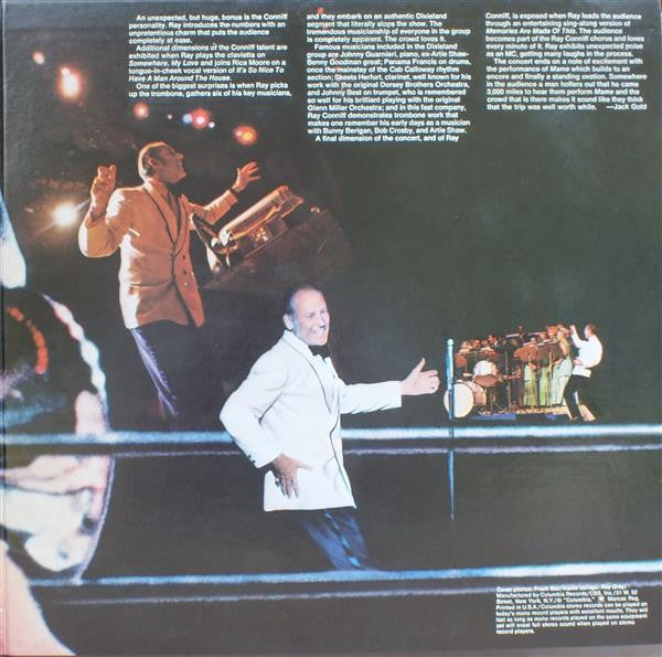 Ray Conniff : Concert In Stereo (Live At The Sahara/Tahoe) (2xLP, Album, Gat)