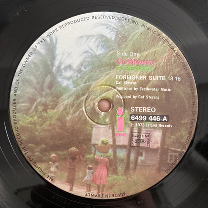 Cat Stevens : Foreigner (LP, Album, Emb)