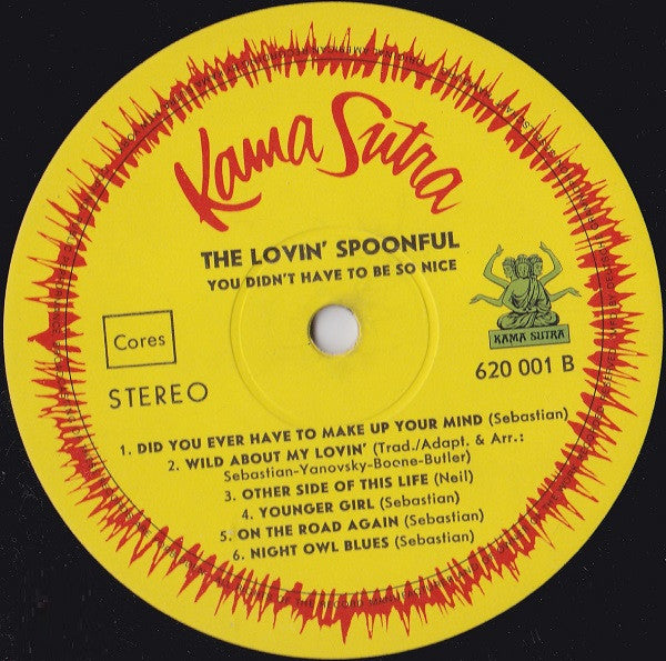 The Lovin' Spoonful : You Didn't Have To Be So Nice (LP, Album)