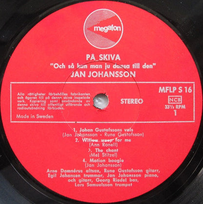Jan Johansson : På Skiva Med Jan Johansson (LP, Album)