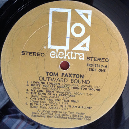 Tom Paxton : Outward Bound (LP, Album)