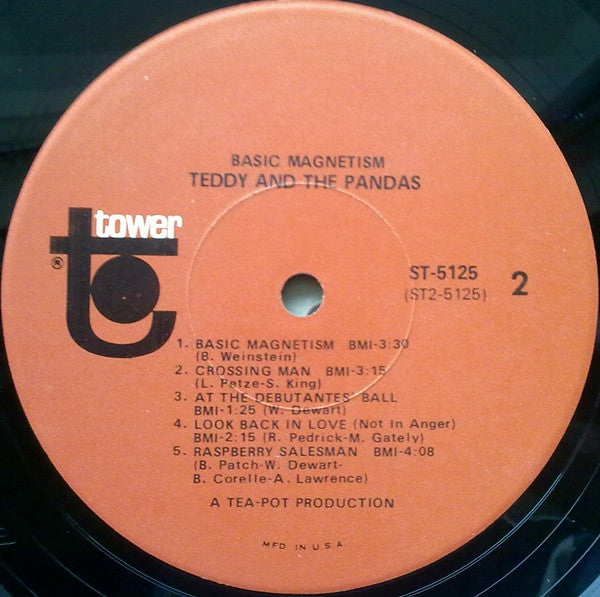 Teddy & The Pandas : Basic Magnetism (LP, Album)