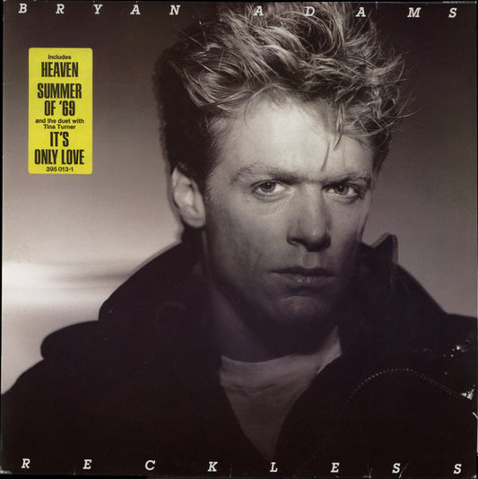 Bryan Adams : Reckless (LP, Album, RE)