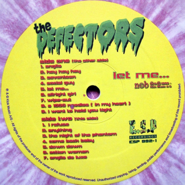 The Defectors : Let Me... (LP, Album)