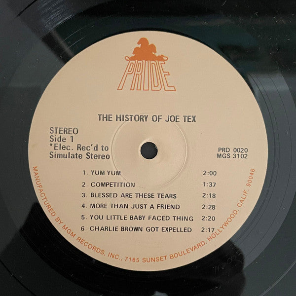 Joe Tex : The History Of Joe Tex (LP, Comp)