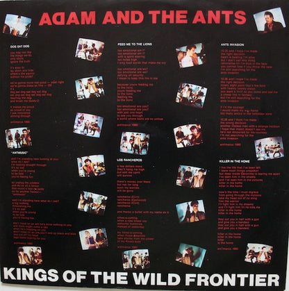 Adam And The Ants : Kings Of The Wild Frontier (LP, Album)