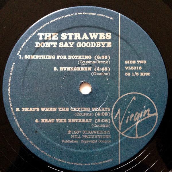 Strawbs : Don't Say Goodbye (LP, Album)