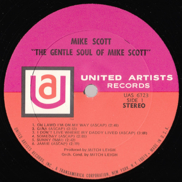 Mike Scott (25) : The Gentle Soul Of Mike Scott (LP, Album)