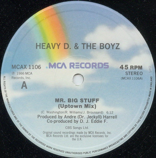 Heavy D. & The Boyz : Mr. Big Stuff (12")