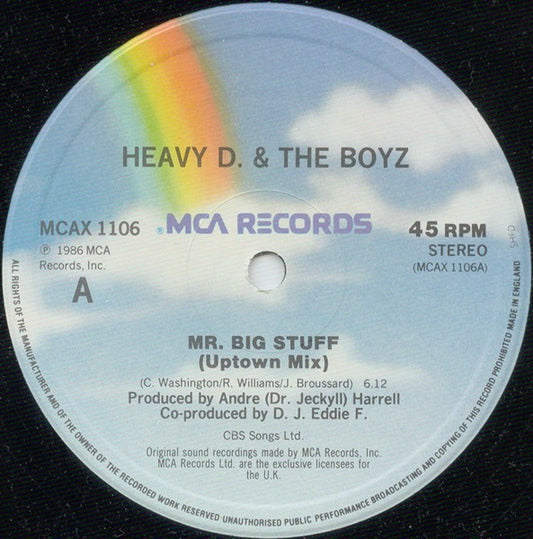 Heavy D. & The Boyz : Mr. Big Stuff (12")