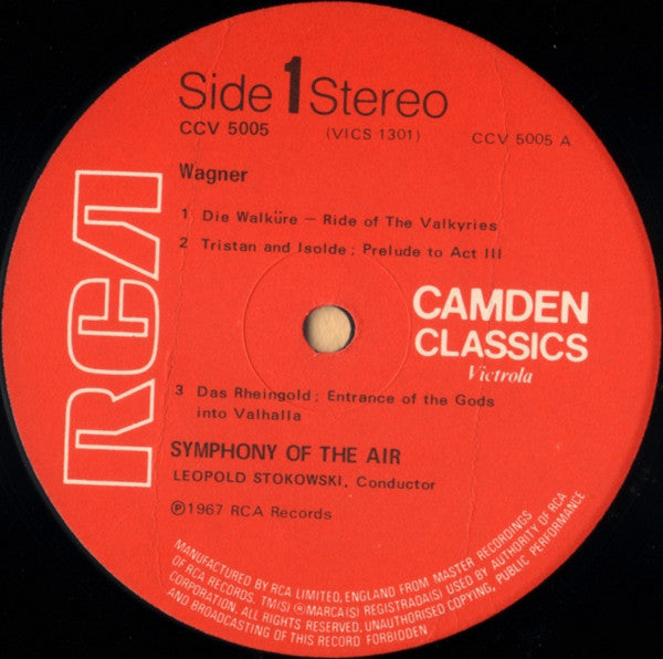 Leopold Stokowski And Richard Wagner : The Sounds Of Stokowski And Wagner (LP)