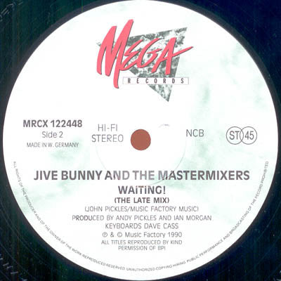 Jive Bunny And The Mastermixers : That Sounds Good To Me (12", Single)