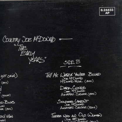 Country Joe McDonald : The Early Years (LP, Album, RE)