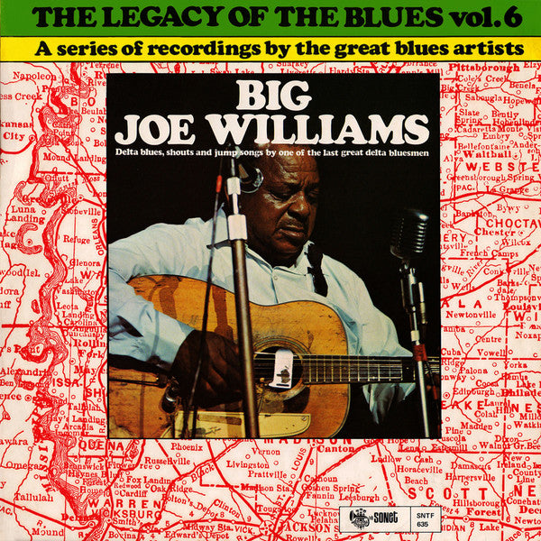 Big Joe Williams : The Legacy Of The Blues Vol. 6 (LP, Album)