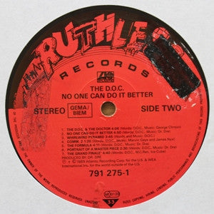 The D.O.C. : No One Can Do It Better (LP, Album)