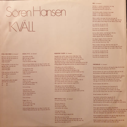 Sören Hansen : Ikväll (LP, Album)