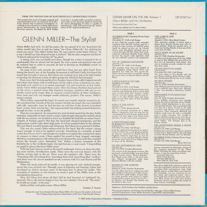 Glenn Miller : On The Air Volume 1 (LP)