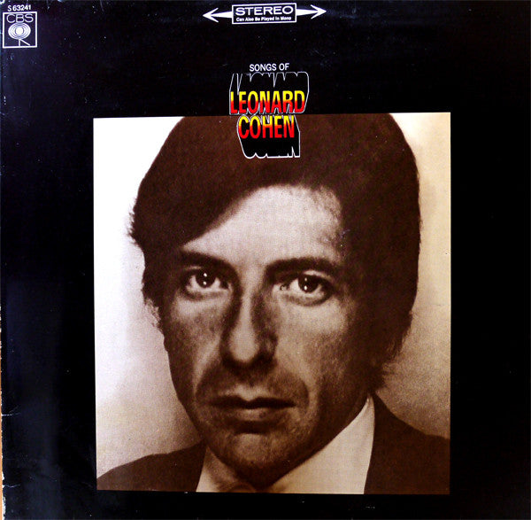 Leonard Cohen : Songs Of Leonard Cohen (LP, Album, RE)