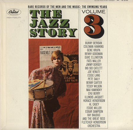 Various : The Jazz Story Volume 3 (Rare Records Of The Men And The Music: The Swinging Years) (LP, Comp, Mono)