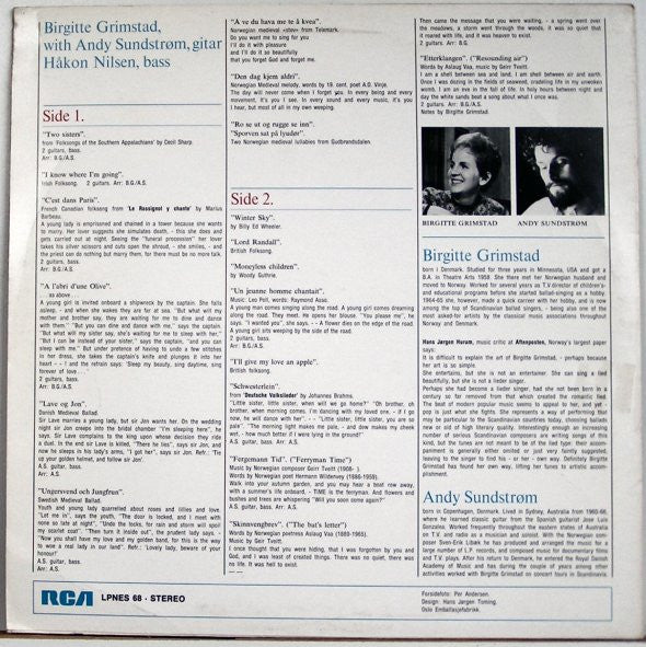 Birgitte Grimstad : Ballads Et Cetera (LP)