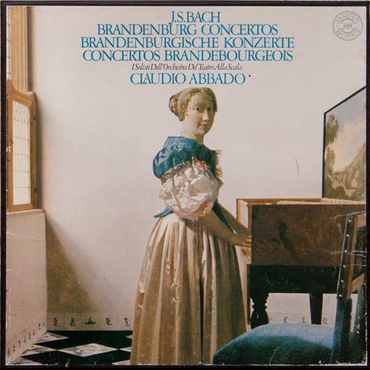 Johann Sebastian Bach, I Solisti Del Teatro Alla Scala, Claudio Abbado : Brandenburg Concertos = Brandenburgische Konzerte = Concertos Brandebourgeois (2xLP + Box)