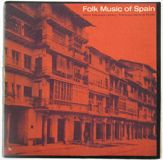 Various : Folk Music Of Spain (LP, Mono, RE)