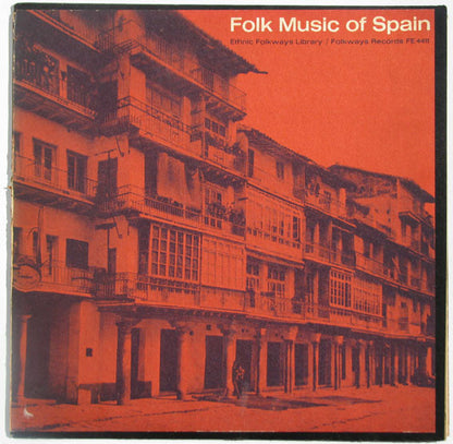 Various : Folk Music Of Spain (LP, Mono, RE)