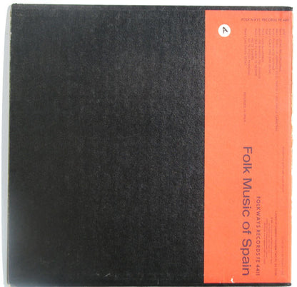 Various : Folk Music Of Spain (LP, Mono, RE)