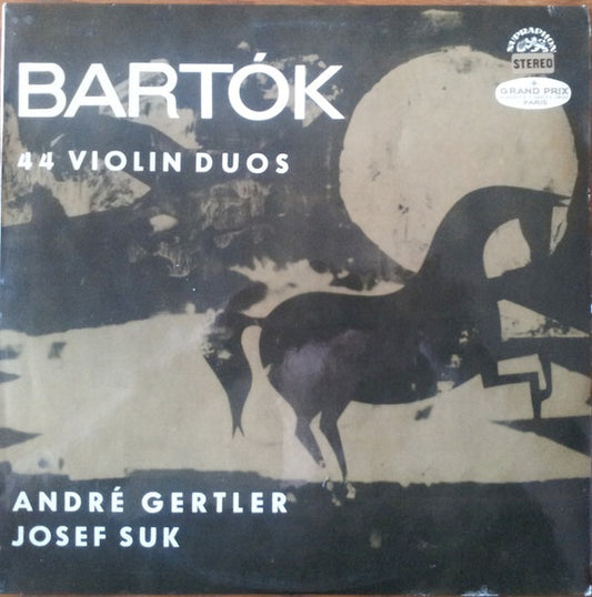 Béla Bartók, André Gertler, Josef Suk : 44 Violin Duos (LP, RP)