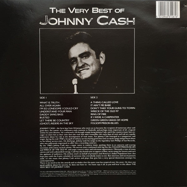 Johnny Cash : The Very Best Of (LP, Comp)
